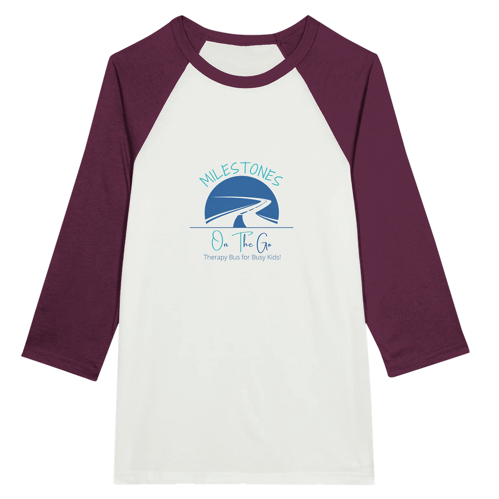 Thumbnail: MOTGo Unisex 3/4 sleeve Raglan T-shirt