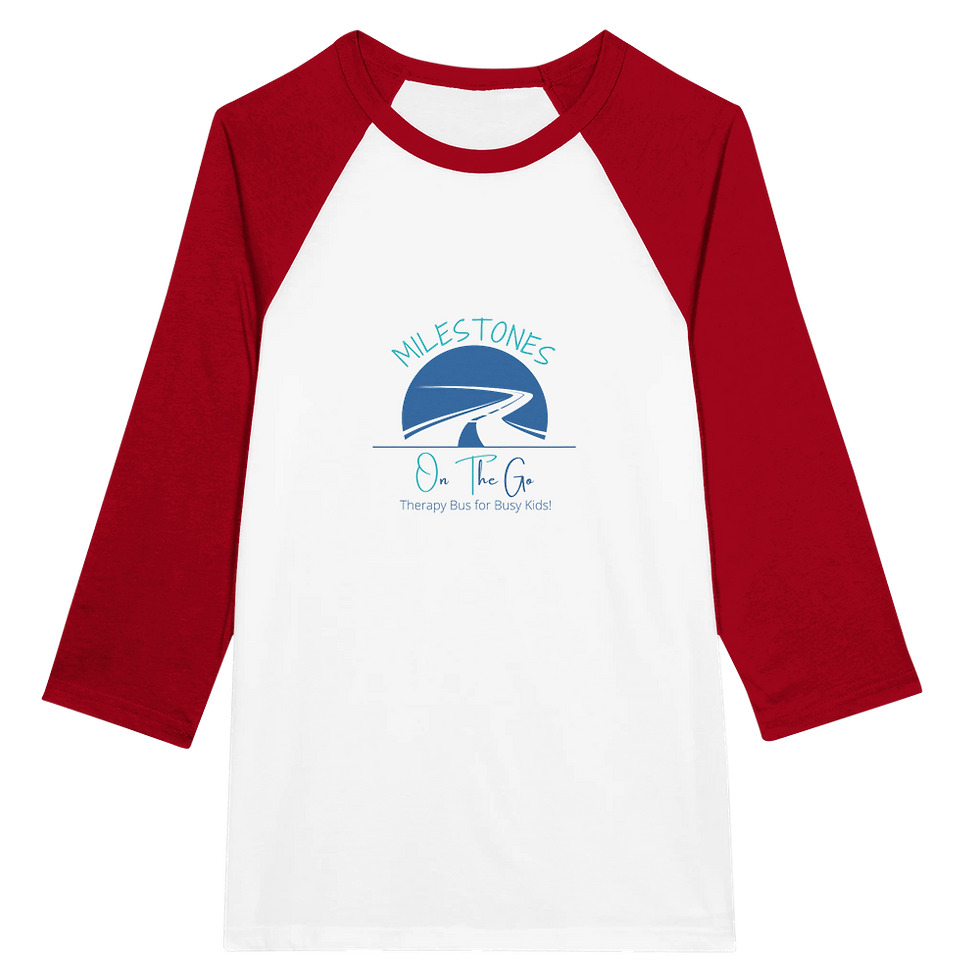 Thumbnail: MOTGo Unisex 3/4 sleeve Raglan T-shirt
