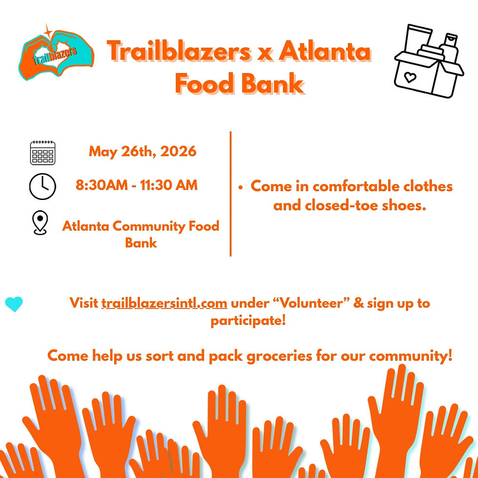 Trailblazers x Atlanta Food Bank