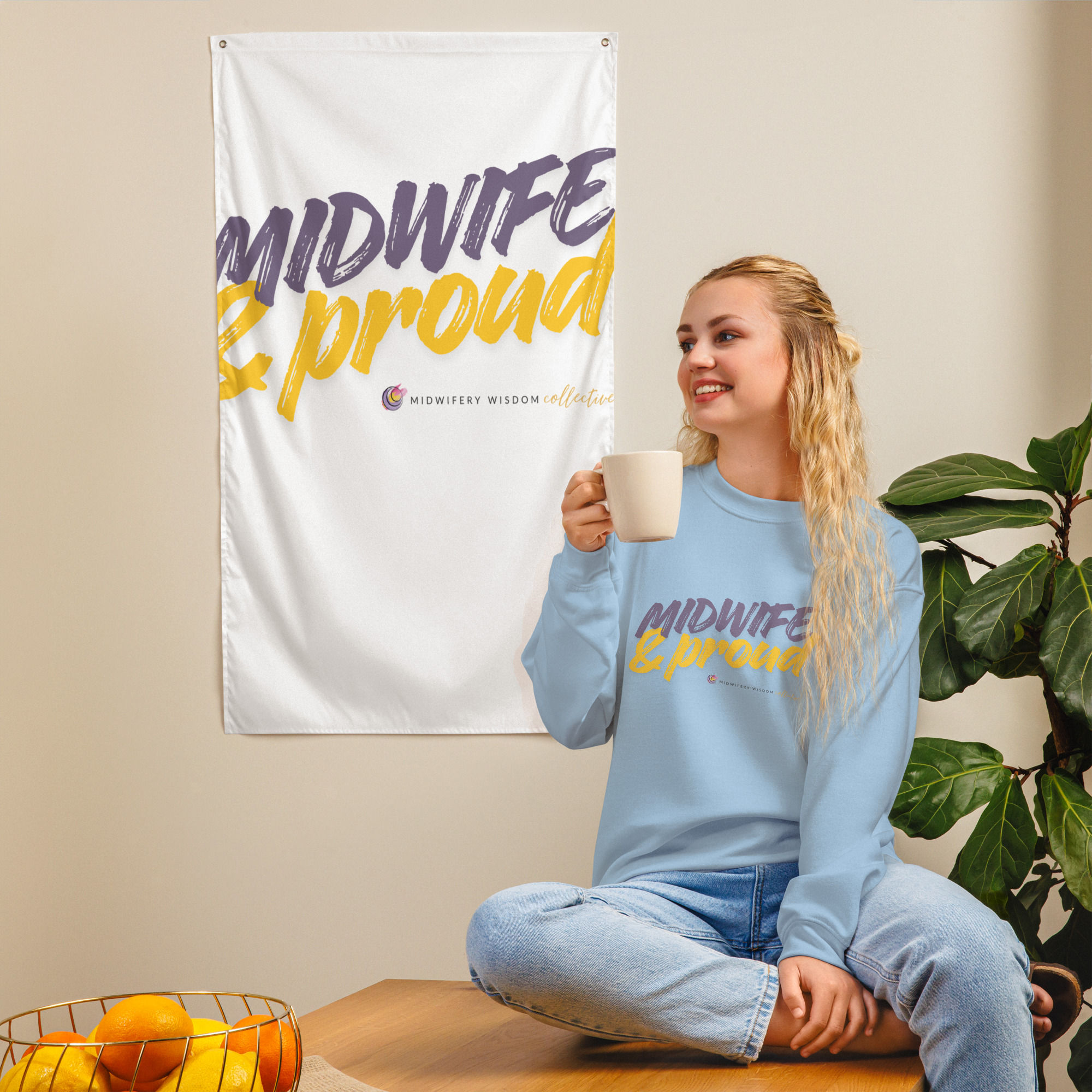 Midwife & Proud Sweatshirt