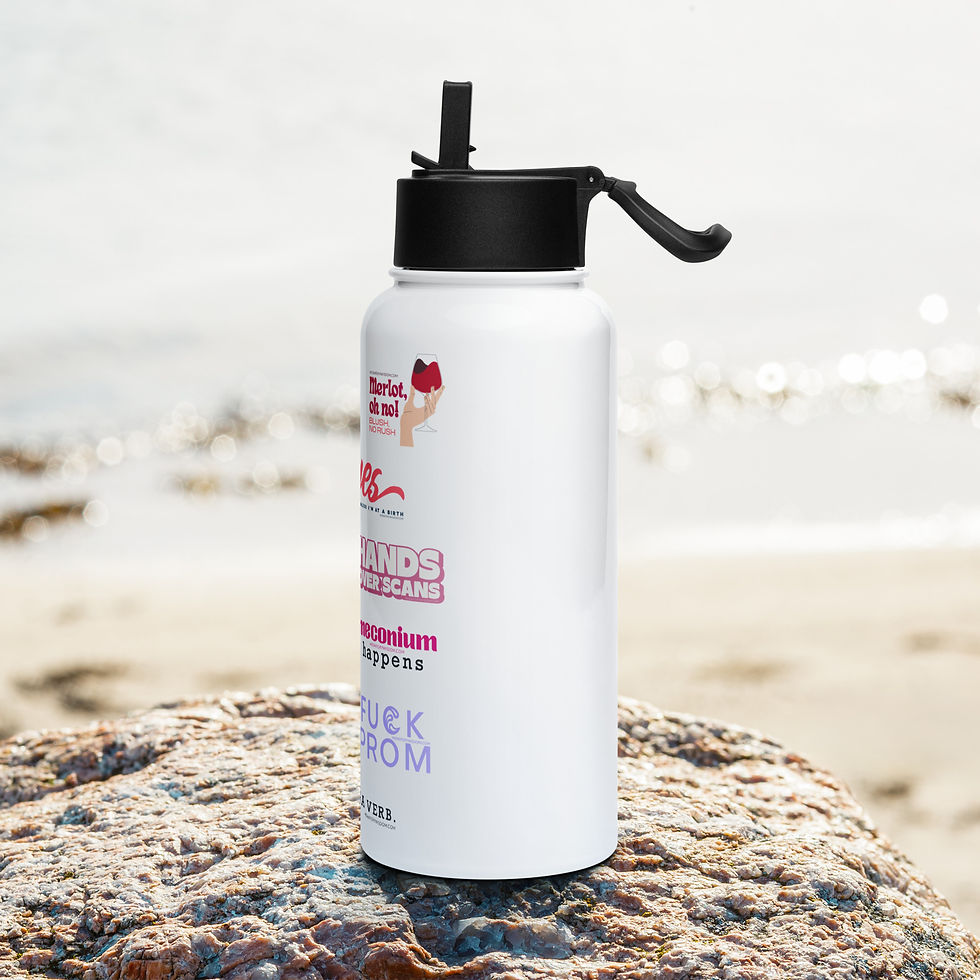 Thumbnail: Midwife Says It All Waterbottle