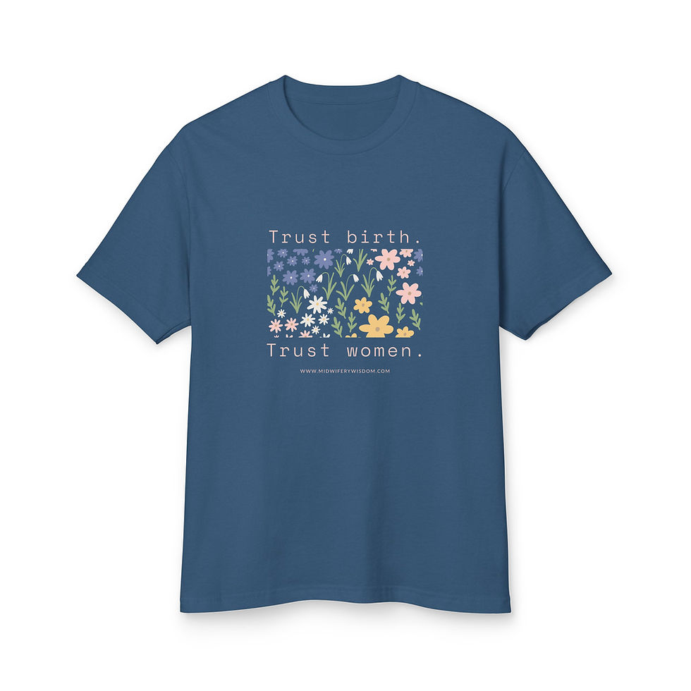 Thumbnail: Trust birth. Trust women. T-shirt