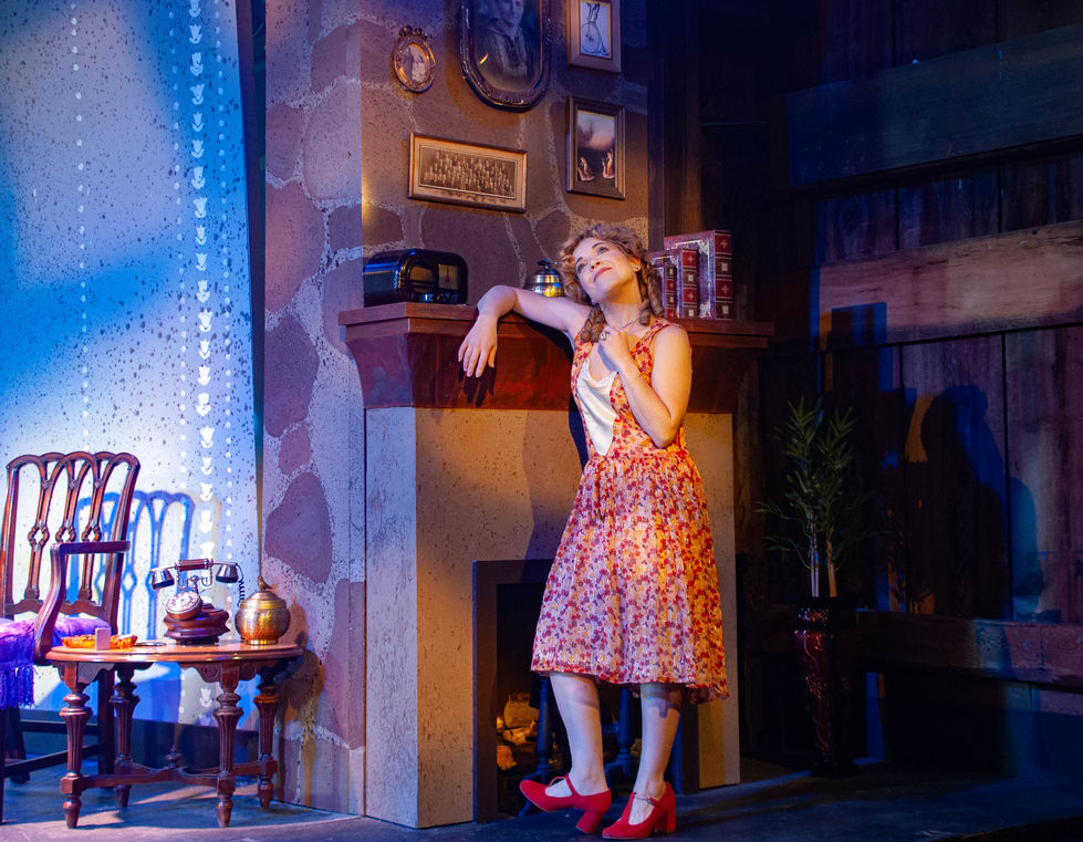 Caitlin Gallogly (Deidre) in The Cottage
Photo: Danny Sze