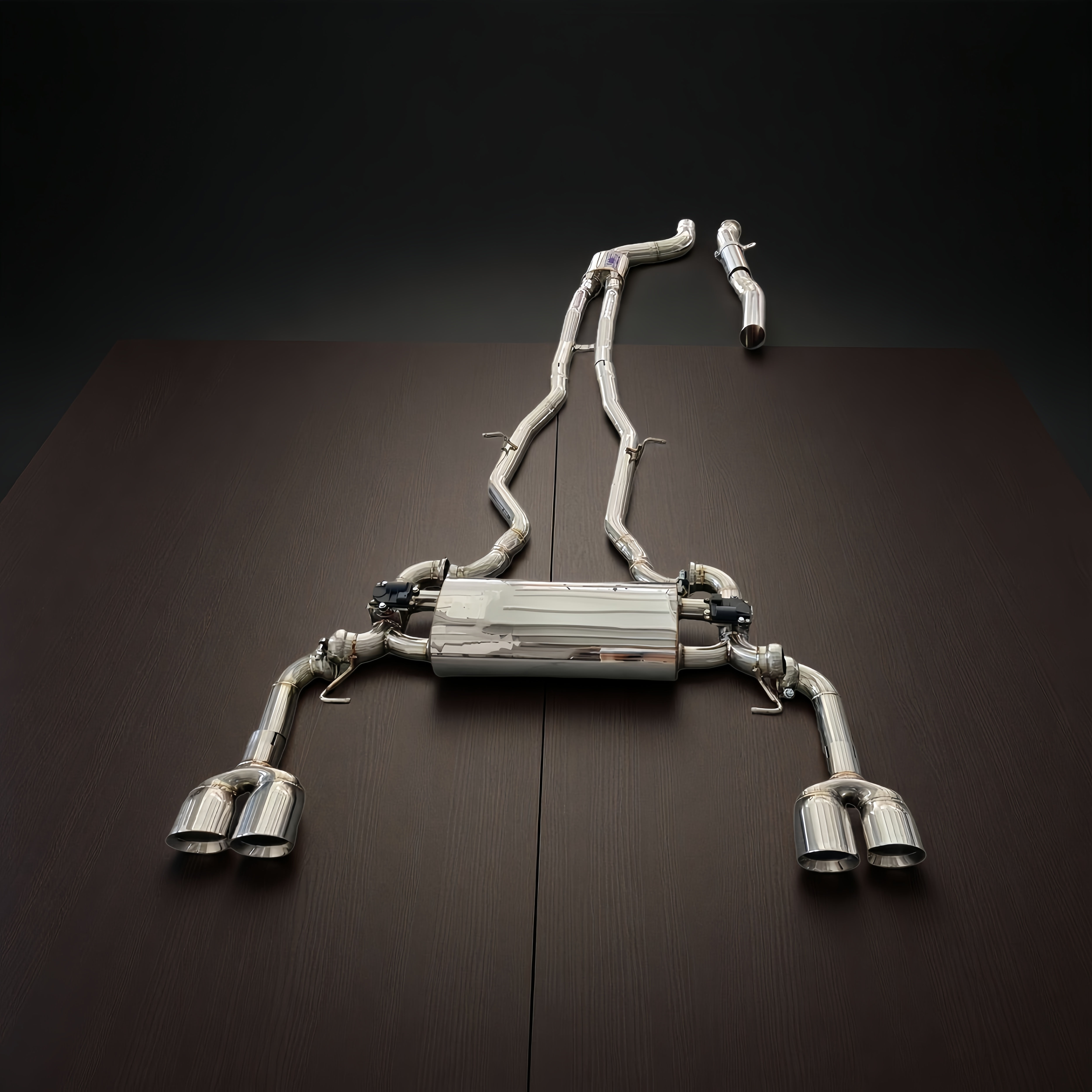 For X3/X4 M40i G01/G02 B58 3.0T Valved Catback Exhaust System