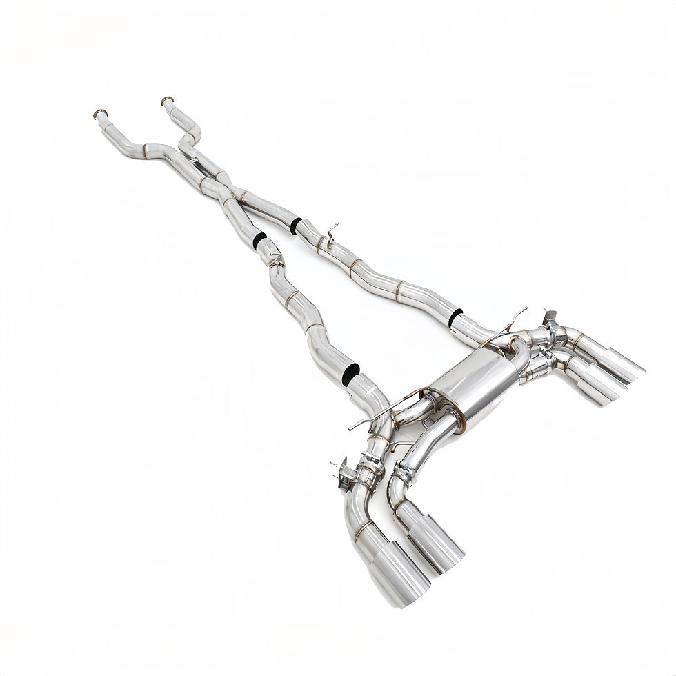 Thumbnail: For M5 G90 4.4T S68 Valved Catback Exhaust System