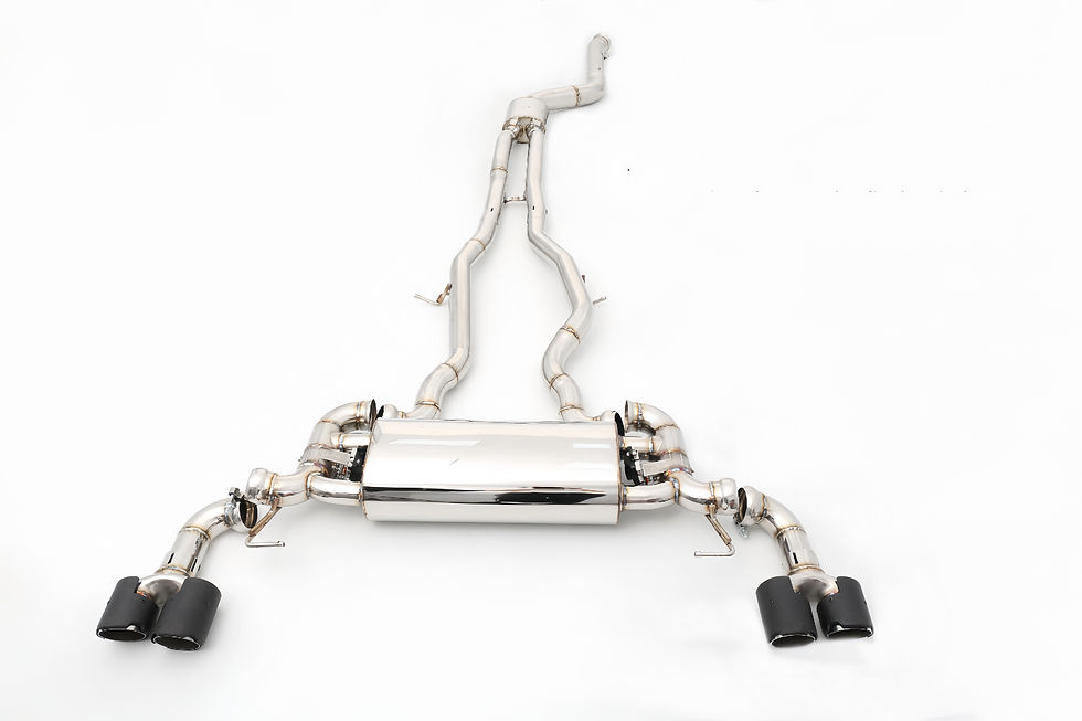 Thumbnail: For X3/X4 M40i G01/G02 B58 3.0T Valved Catback Exhaust System