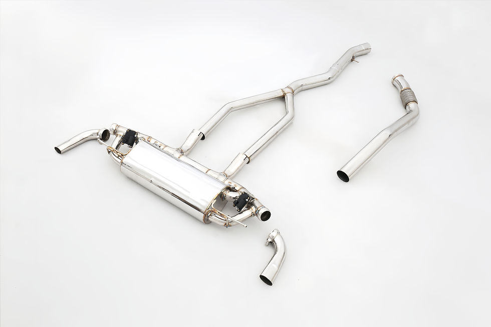 Thumbnail: For GLE53 AMG 3.0T W167 Valved Catback Exhaust System