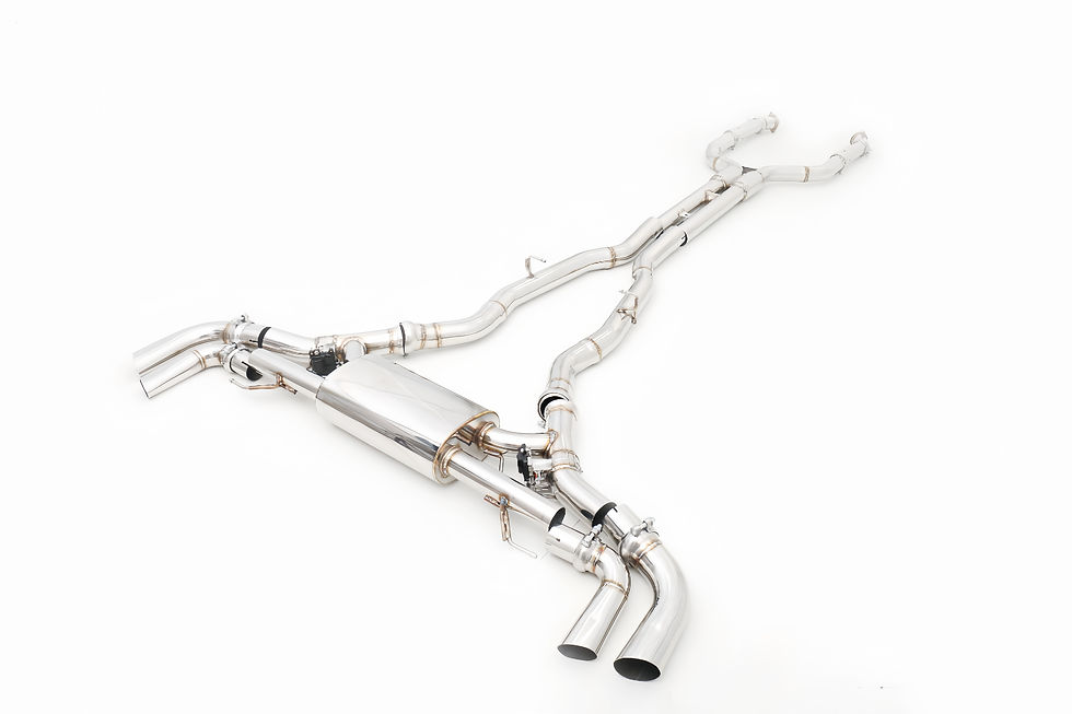 Thumbnail: For X7 M60i G07 4.4T S68 Valved Catback Exhaust System