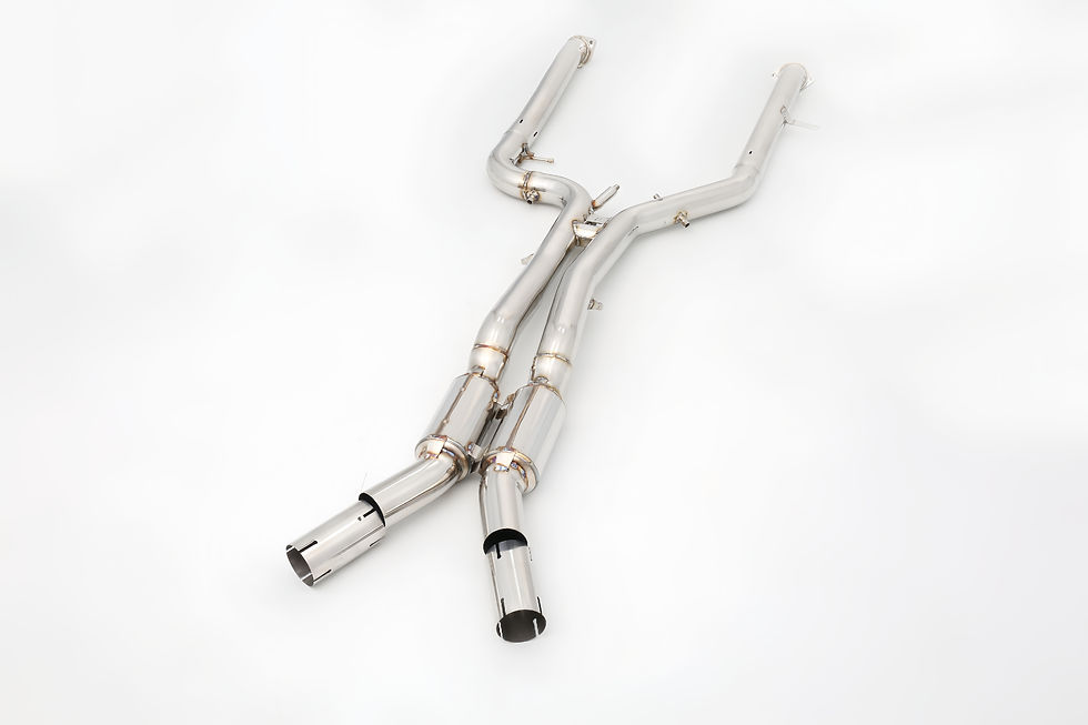 Thumbnail: For M3 M4 G80/G81/G82/G83 3.0T S58 Valved Catback Exhaust System