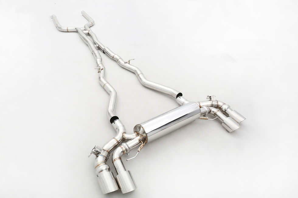 Thumbnail: For M5 F90 4.4T S63 Valved Catback Exhaust System