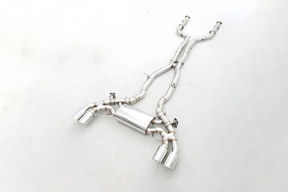 Thumbnail: For X3M/X4M F97/F98 3.0T S58 Valved Catback Exhaust System