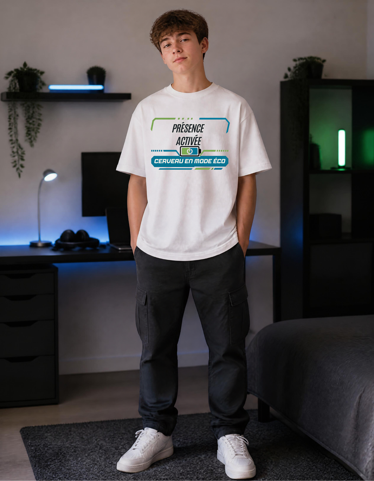 T-shirt – Présence activée