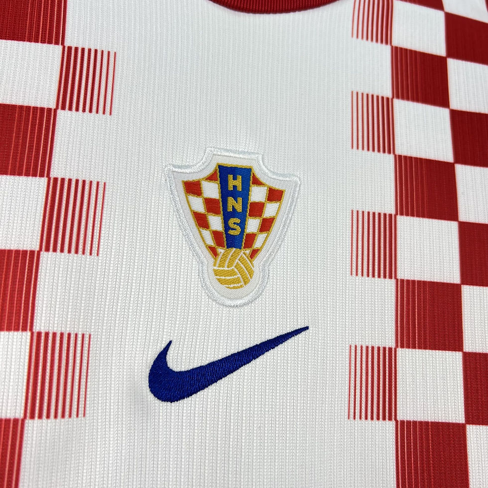 Miniatura: Conjunto Futebol Infantil Croácia Home 2026/27