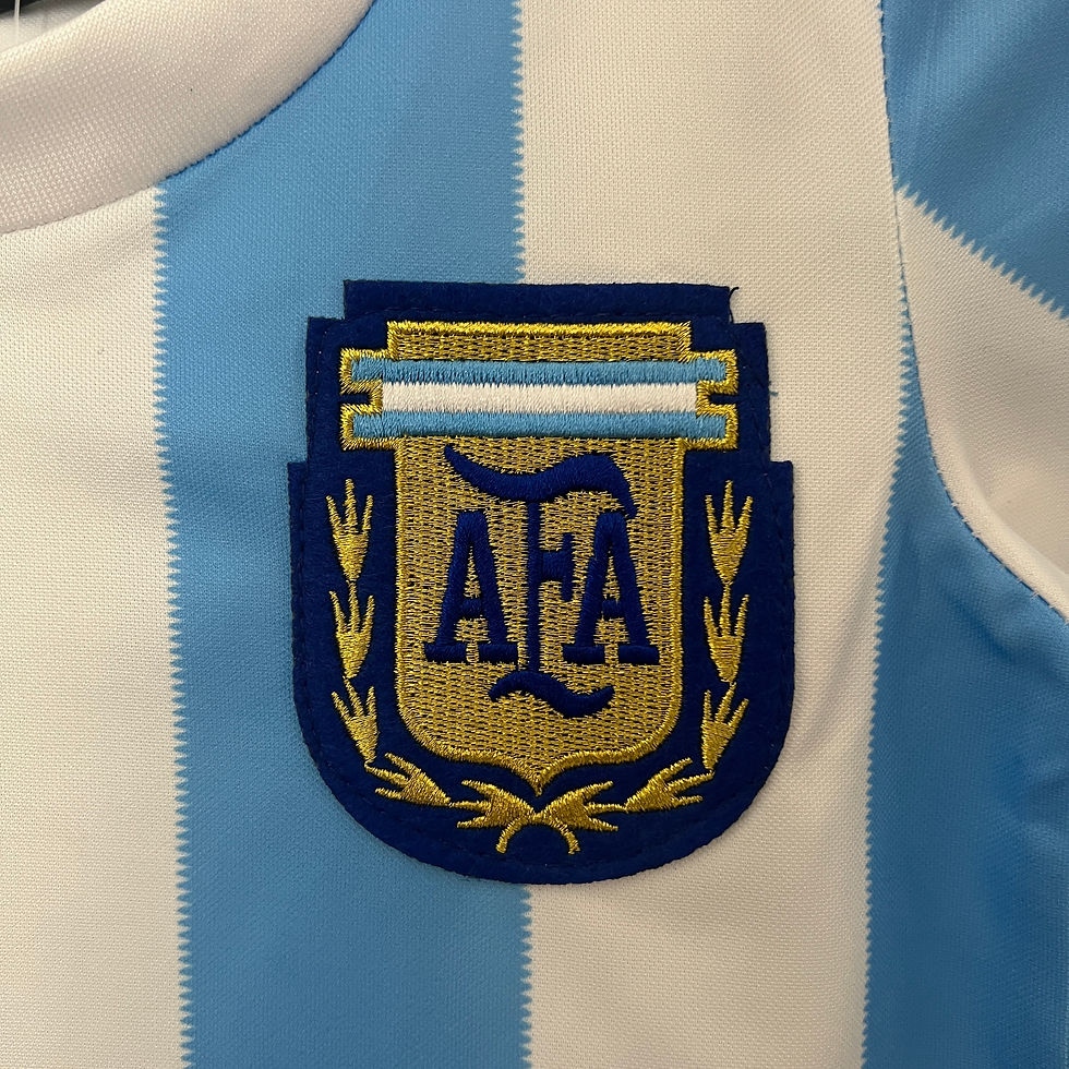 Miniatura: Conjunto Futebol Infantil Argentina 1986