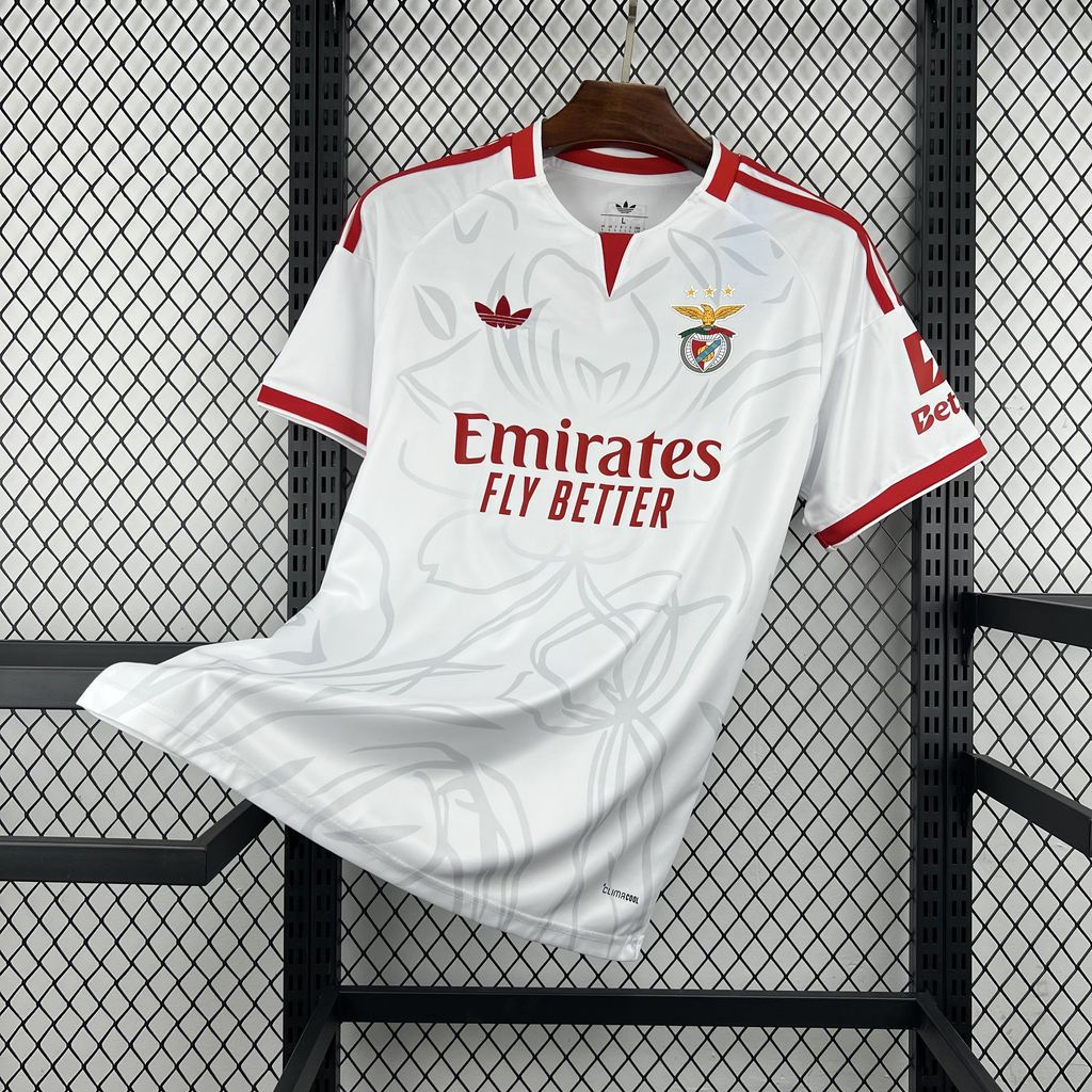 Camisa Modelo Torcedor Benfica Edição Limitada Branco 2026/27