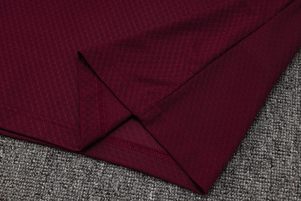 Miniatura: Conjunto Polo Adidas Bayern de Munique Vermelho Escuro 2025/26