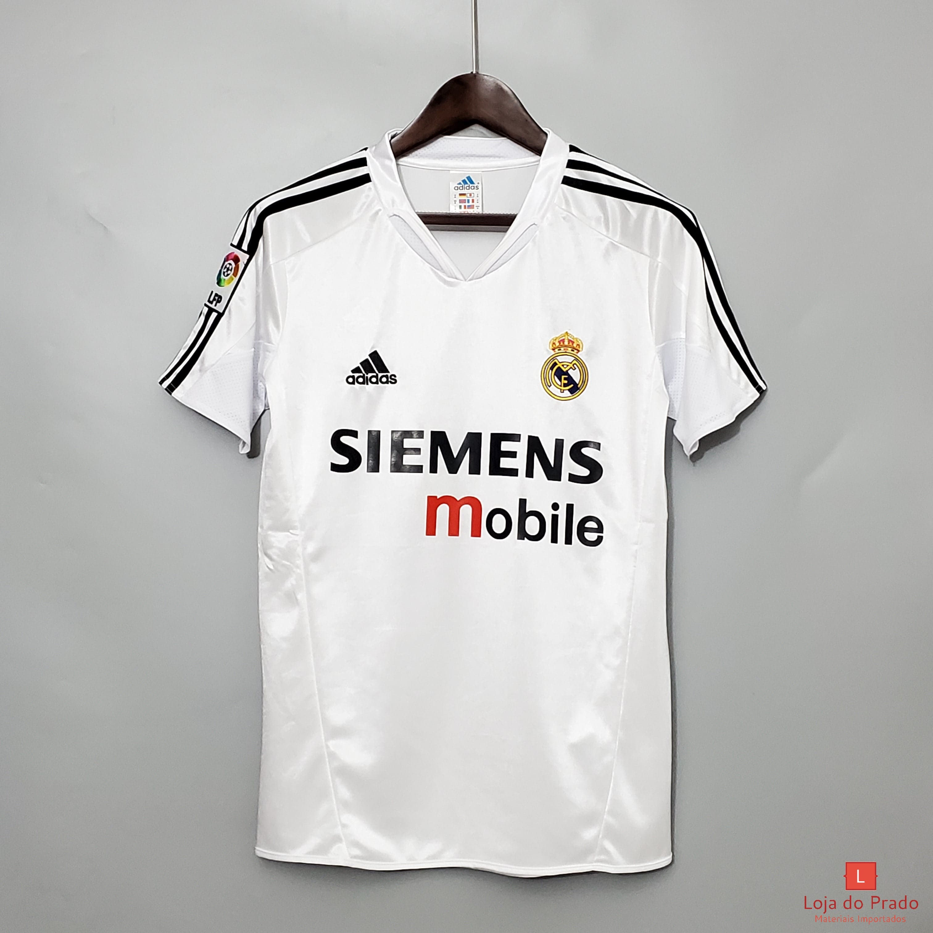 Camisa Retro Real Madrid 2004