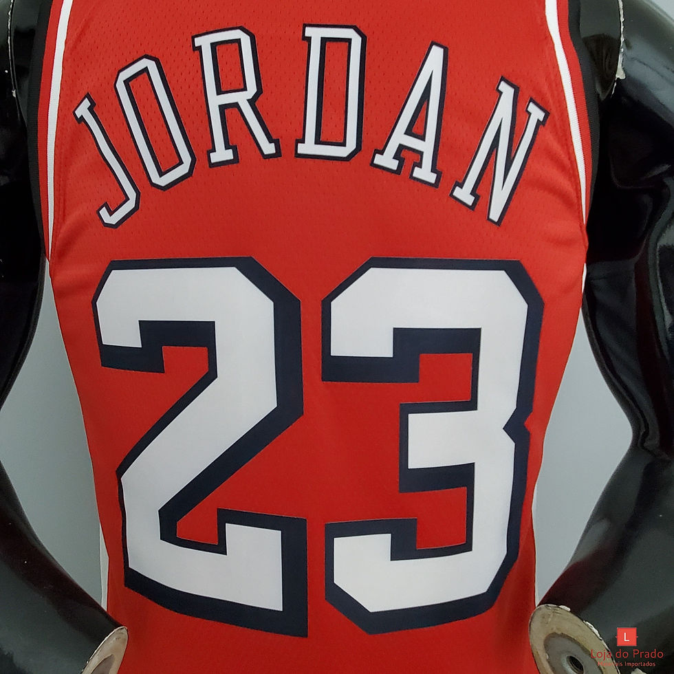 Miniatura: Camisa Basquete Modelo Jogador Chicago Bulls Michael Jordan 23