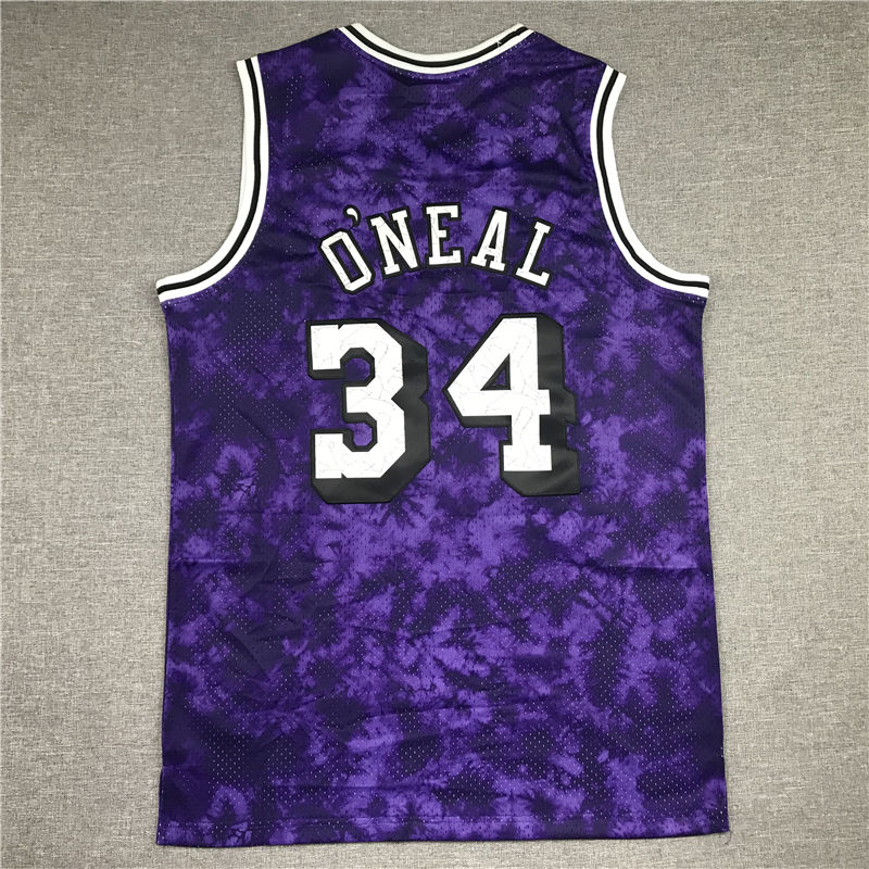 Miniatura: Camisa Basquete Modelo Bordado Los Angeles Lakers Shaquille O'Neal 34