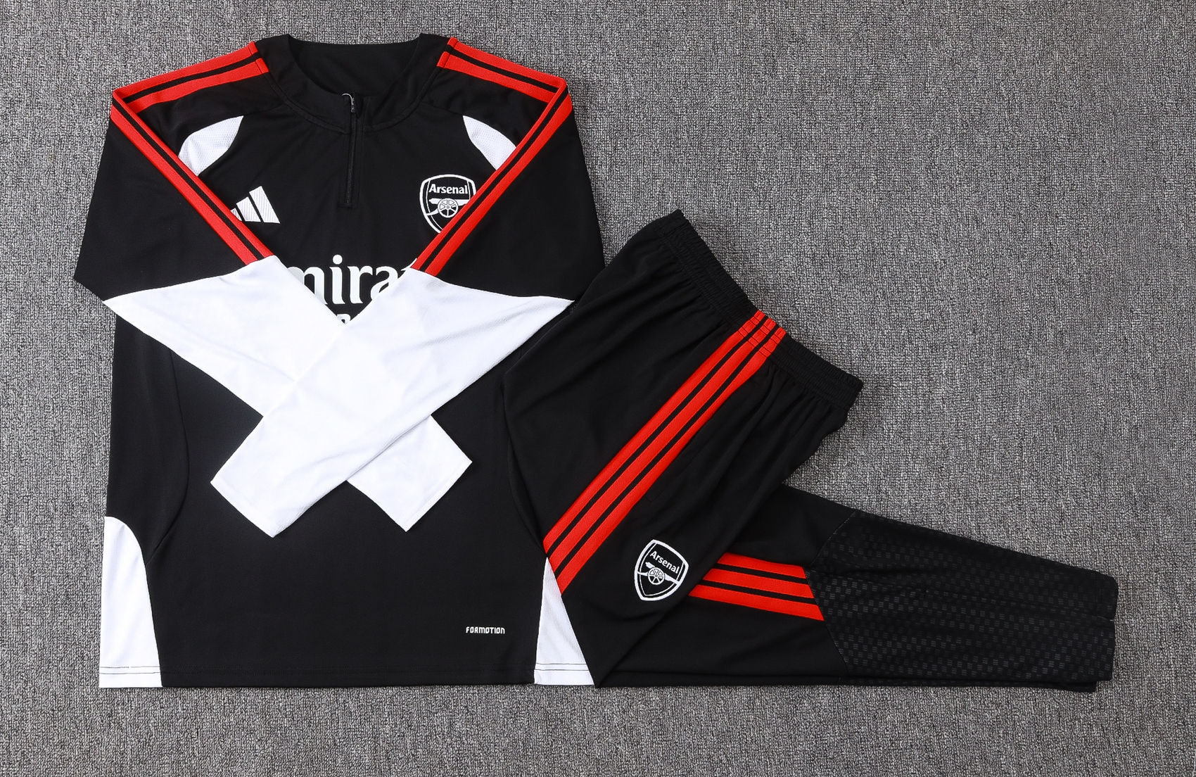 Conjunto Treino Adidas Arsenal Preto 2026/27