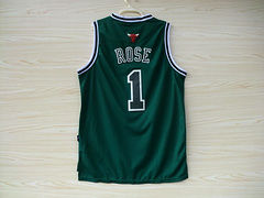Miniatura: Camisa Basquete Modelo Bordado Chicago Bulls Derrick Rose 1