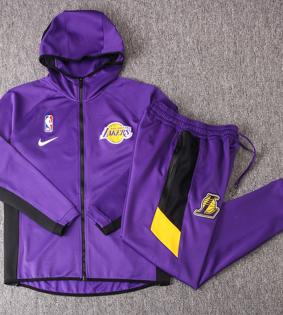 Conjunto Basquete Nike Los Angeles Lakers Roxo | Loja do Prado
