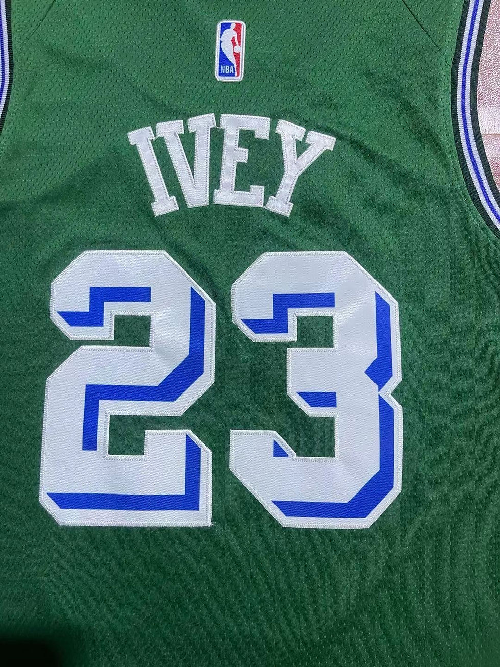 Miniatura: Camisa Basquete Modelo Bordado Detroit Pistons Jaden Ivey 23