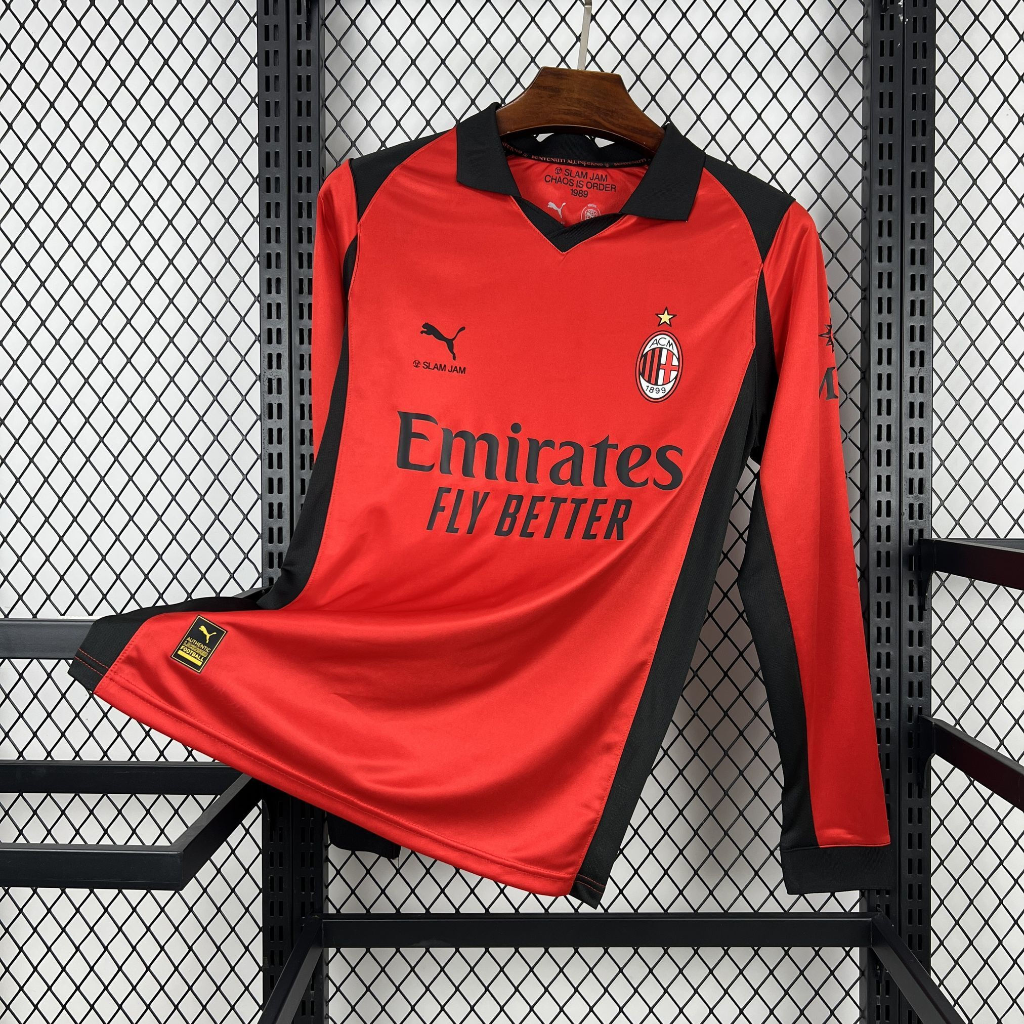 Camisa Modelo Torcedor Milan Fourth Manga Comprida 2026/27
