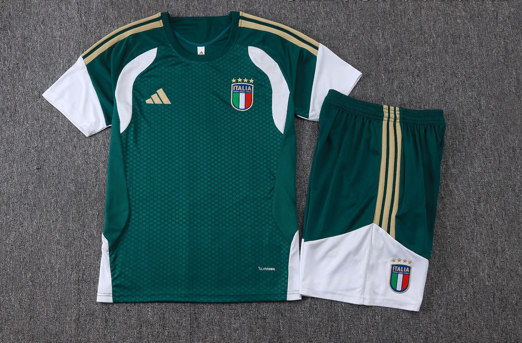 Conjunto Treino Adidas Itália Verde 2026/27