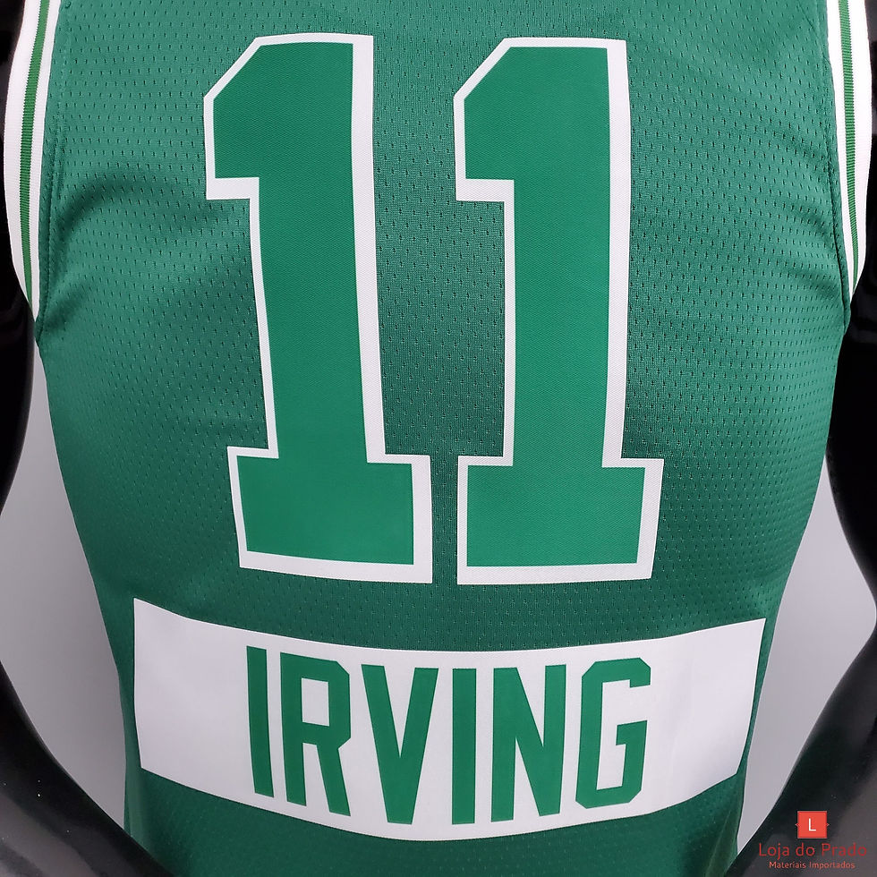 Miniatura: Camisa Basquete Modelo Jogador Boston Celtics Kyrie Irving 11