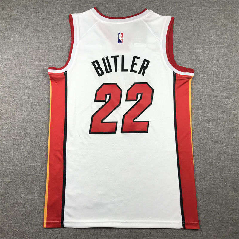 Miniatura: Camisa Basquete Modelo Bordado Miami Heat Jimmy Butler 22