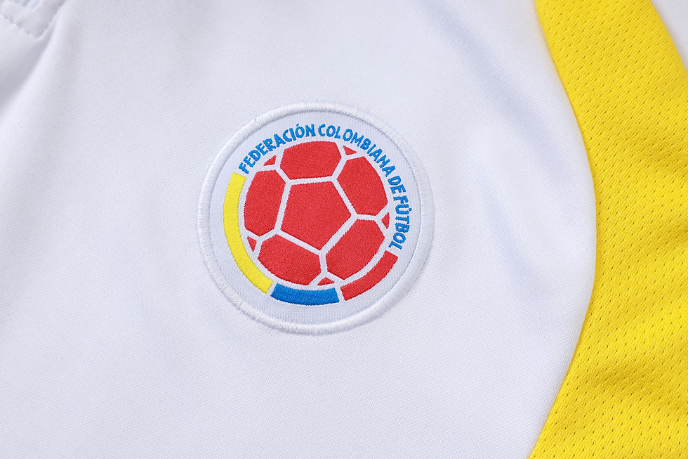 Miniatura: Conjunto Treino Adidas Colômbia Branco 2026/27