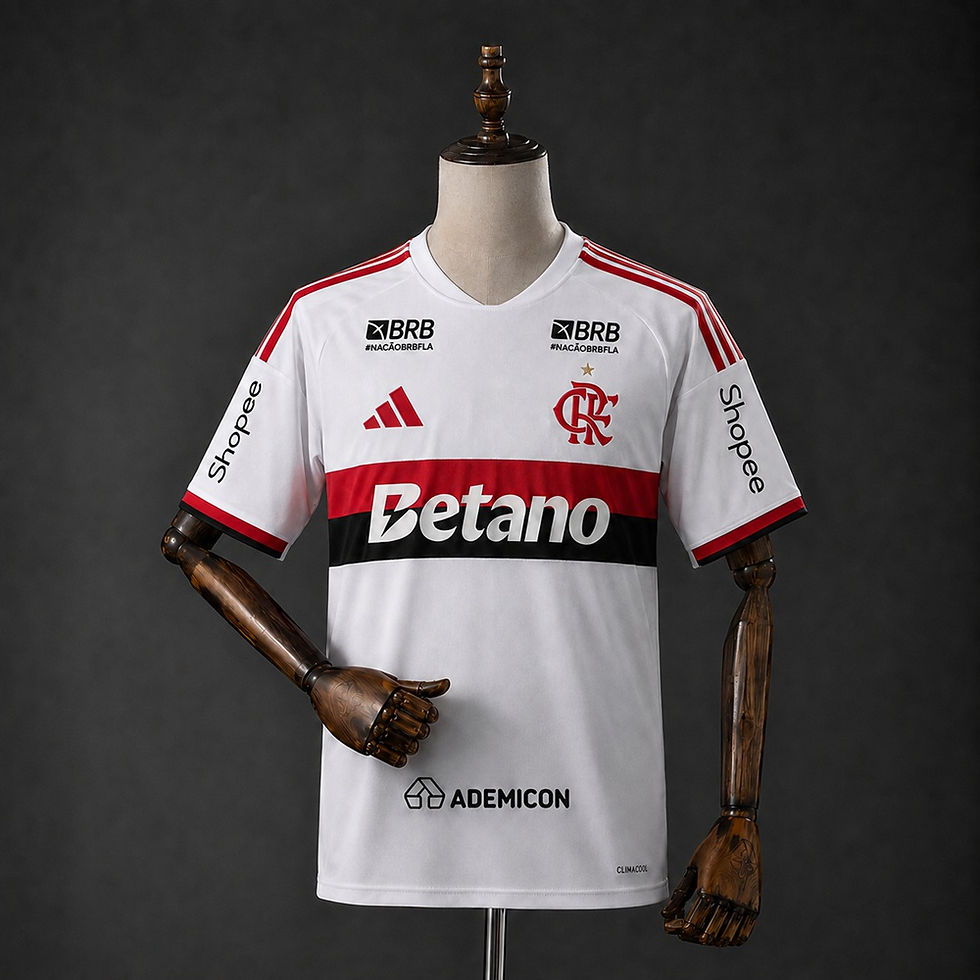 Miniatura: Camisa Modelo Torcedor Flamengo Away 2026/27
