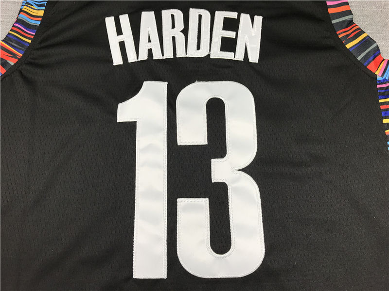 Miniatura: Camisa Basquete Modelo Bordado Brooklyn Nets James Harden 13