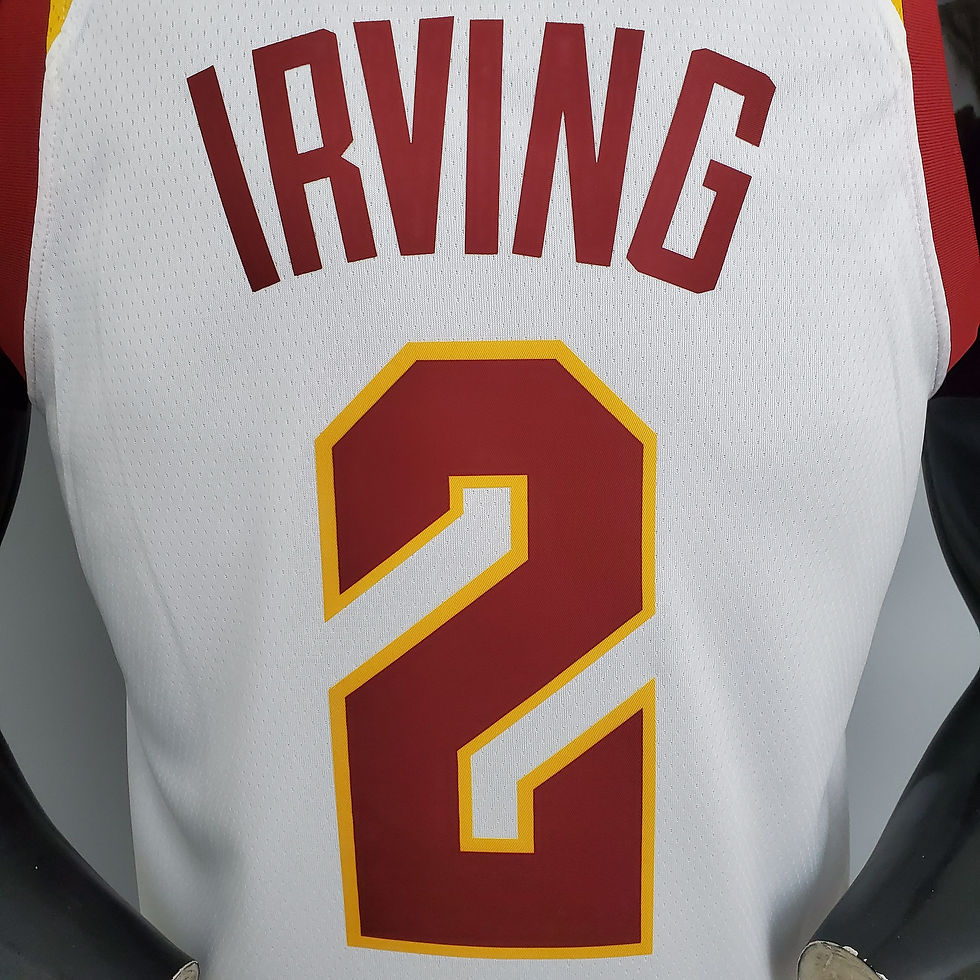 Miniatura: Camisa Basquete Modelo Jogador Cleveland Cavaliers Kyrie Irving 2