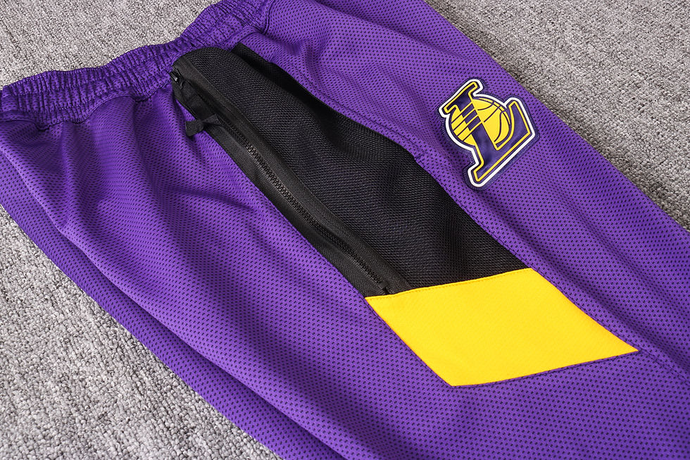 Miniatura: Conjunto Basquete Nike Los Angeles Lakers Roxo