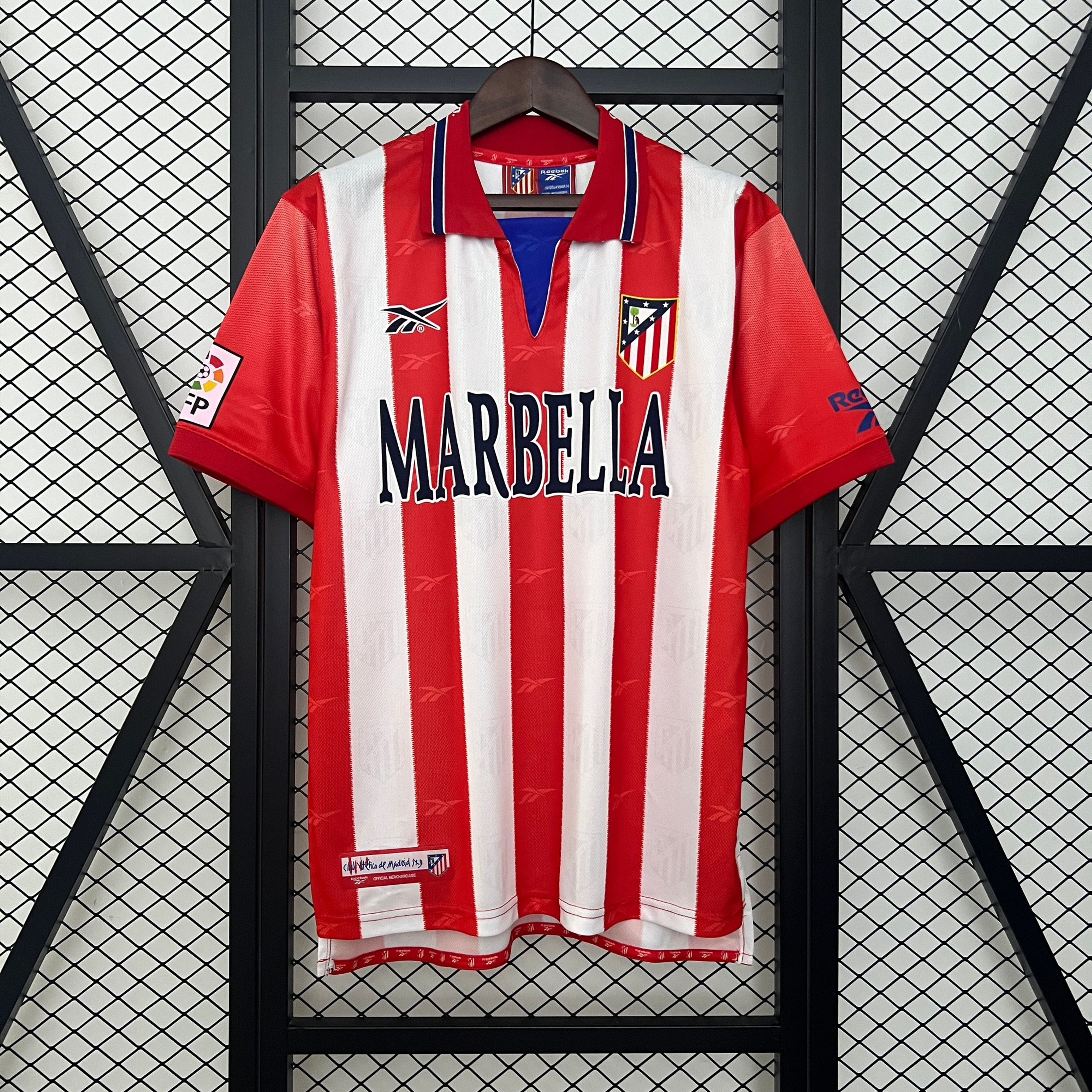Camisa Retro Atlético de Madrid 1998