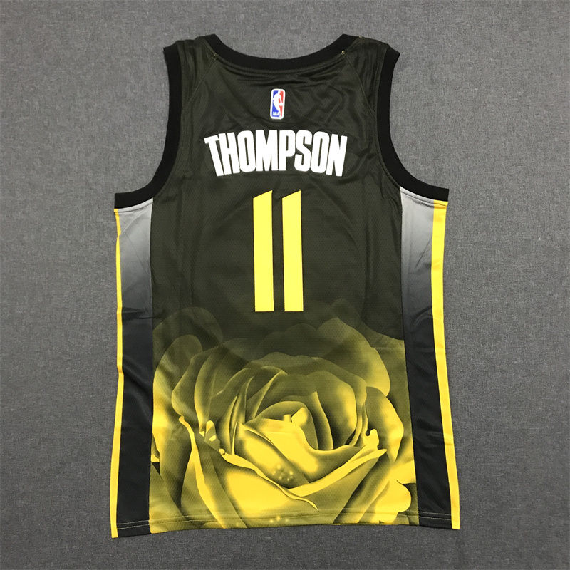 Miniatura: Camisa Basquete Modelo Bordado Golden State Warriors Klay Thompson 11