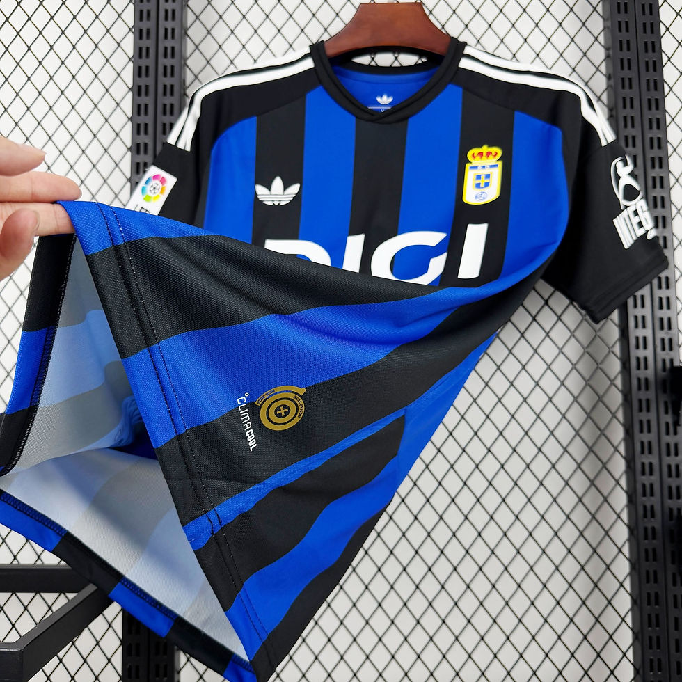 Miniatura: Camisa Modelo Torcedor Masculino Real Oviedo 100 anos 2026/27