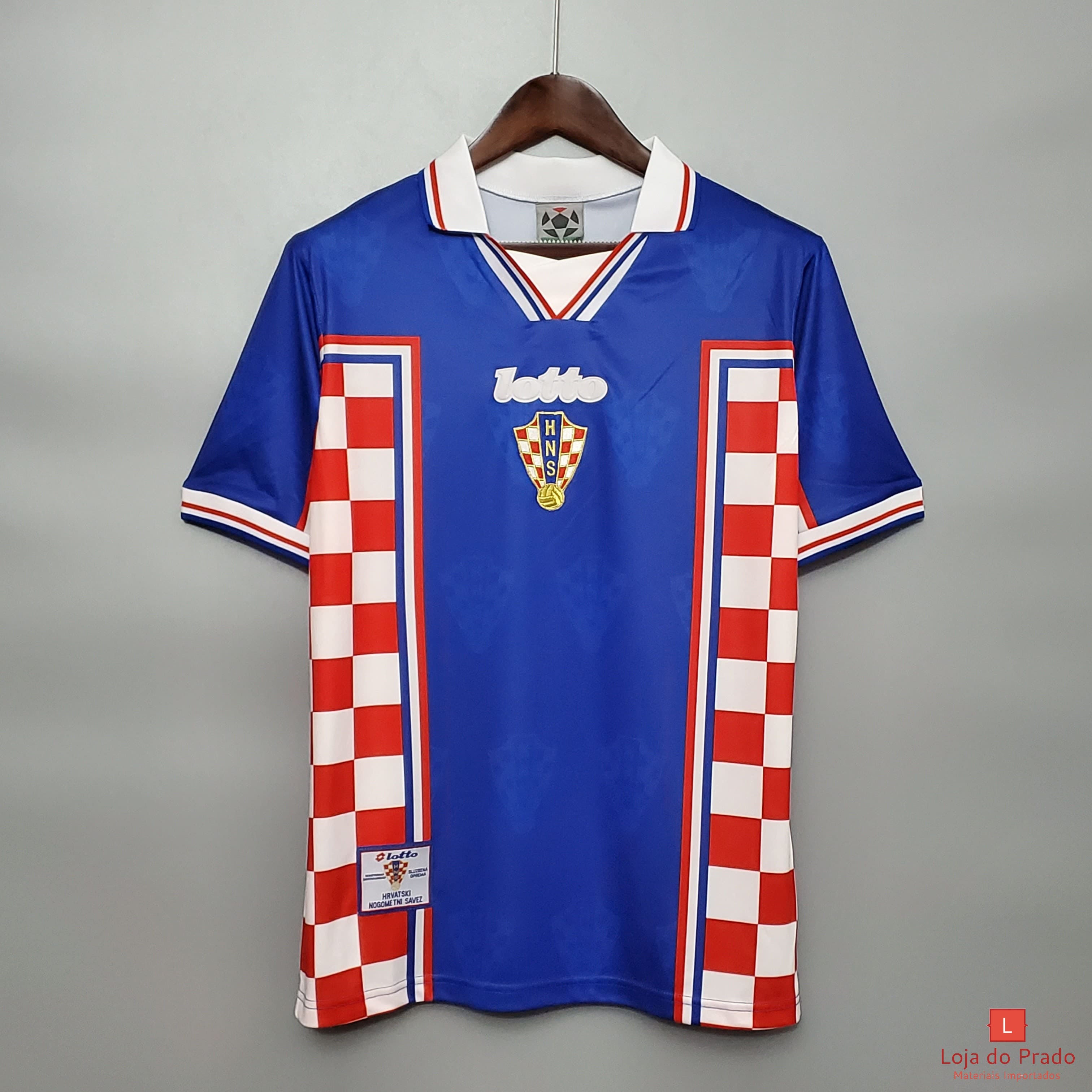 Camisa Retro Croácia 1998