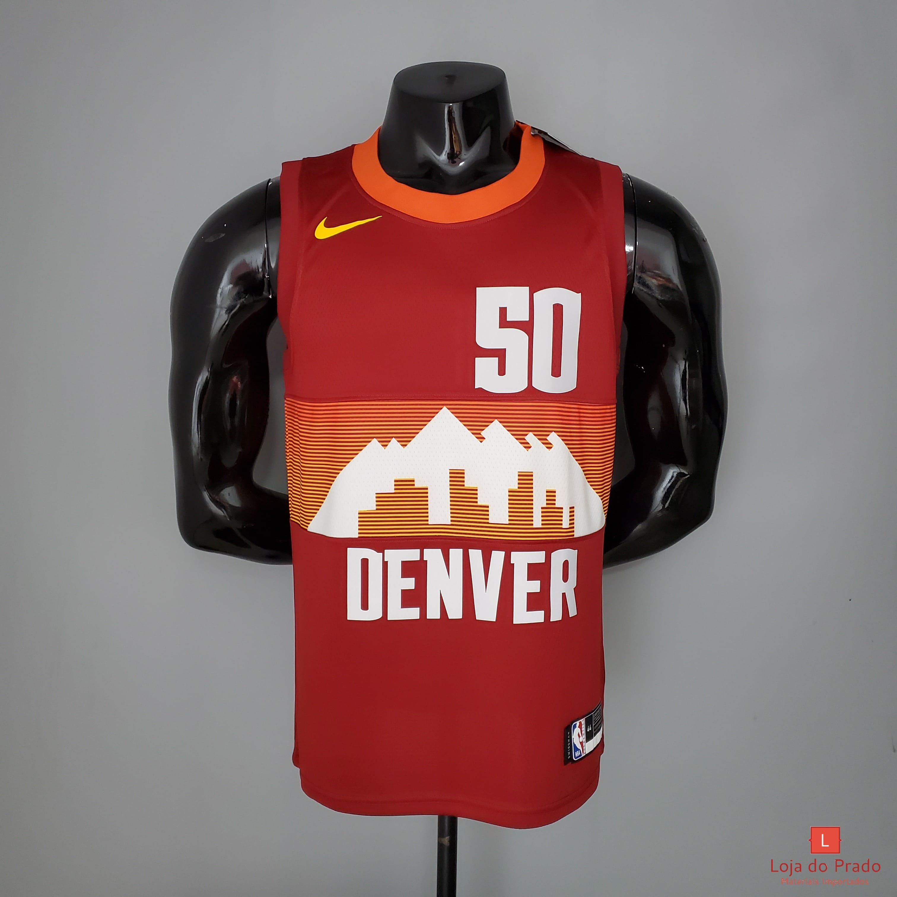 Camisa Basquete Modelo Jogador Denver Nuggets Aaron Gordon 50