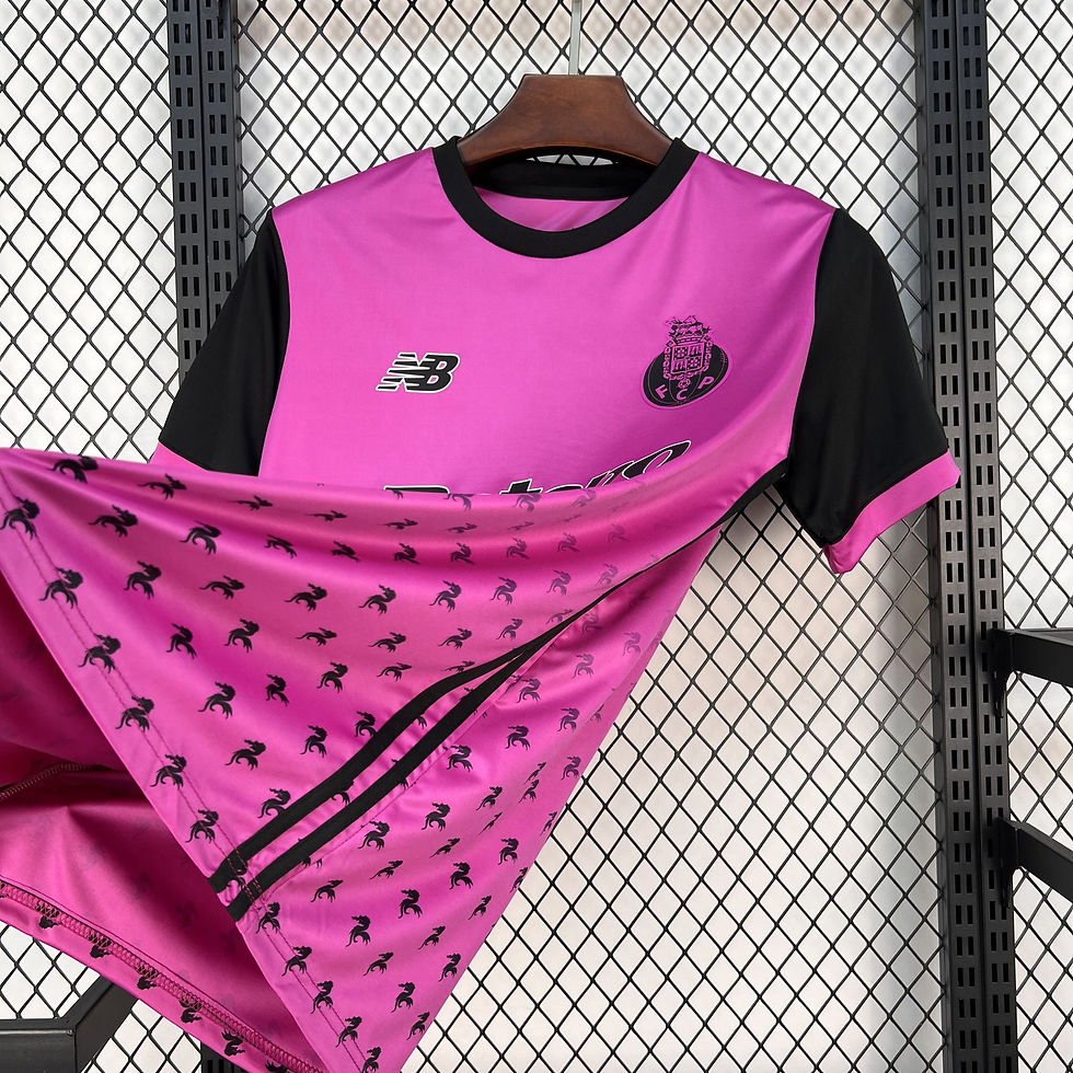 Miniatura: Camisa Modelo Torcedor Porto Edição Limitada Rosa 2026/27