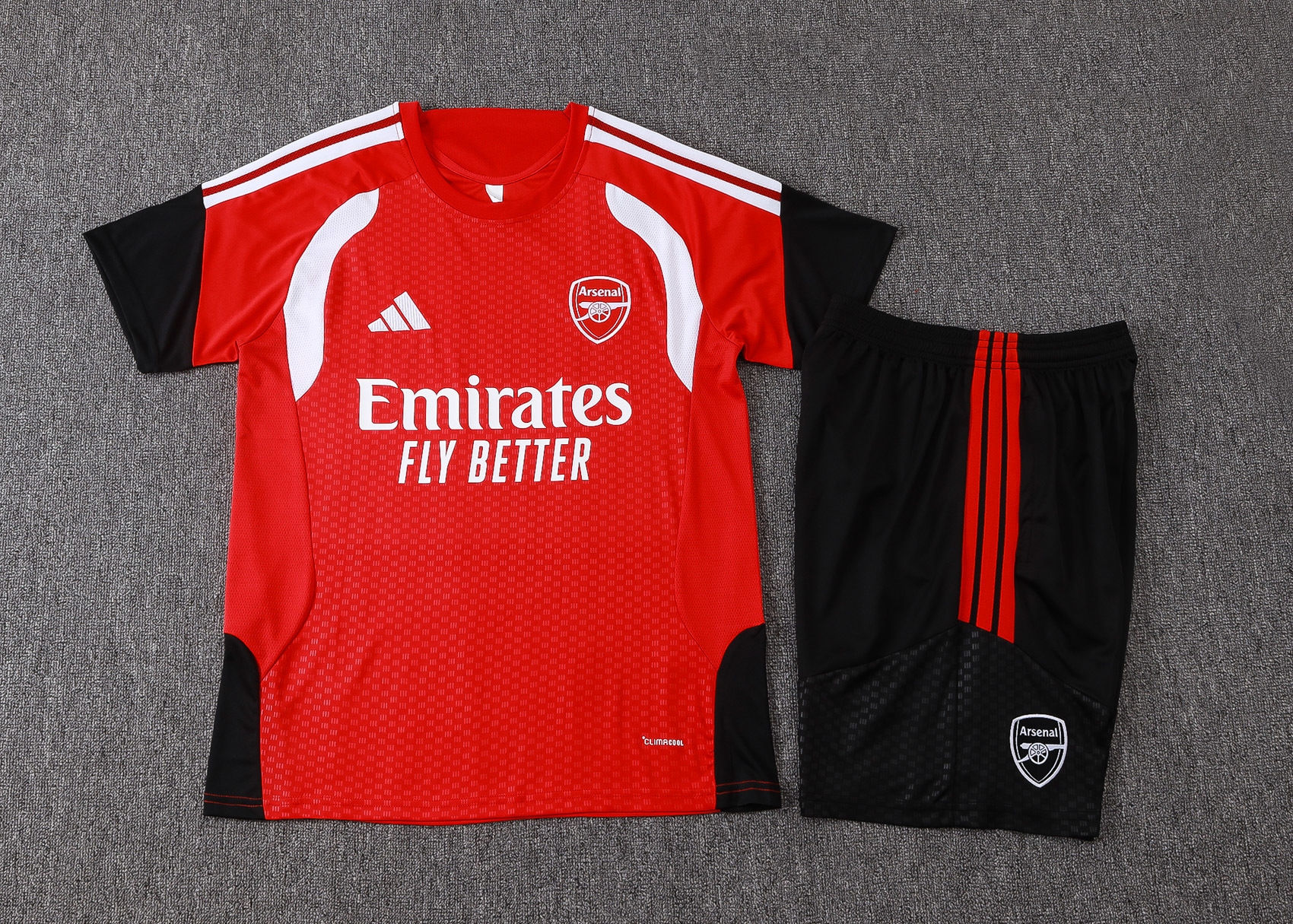 Conjunto Treino Adidas Arsenal Vermelho 2026/27