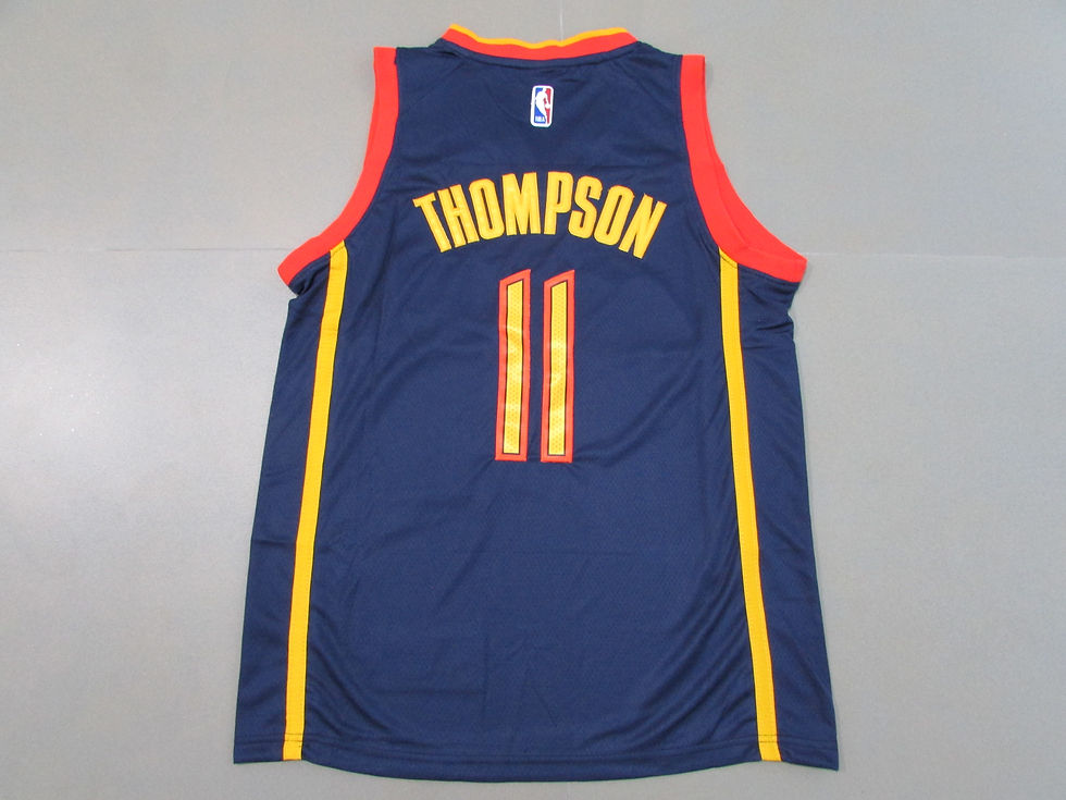 Miniatura: Camisa Basquete Modelo Bordado Golden State Warriors Klay Thompson 11