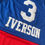 Miniatura: Camisa Basquete Modelo Bordado Philadelphia 76ers Allen Iverson 3