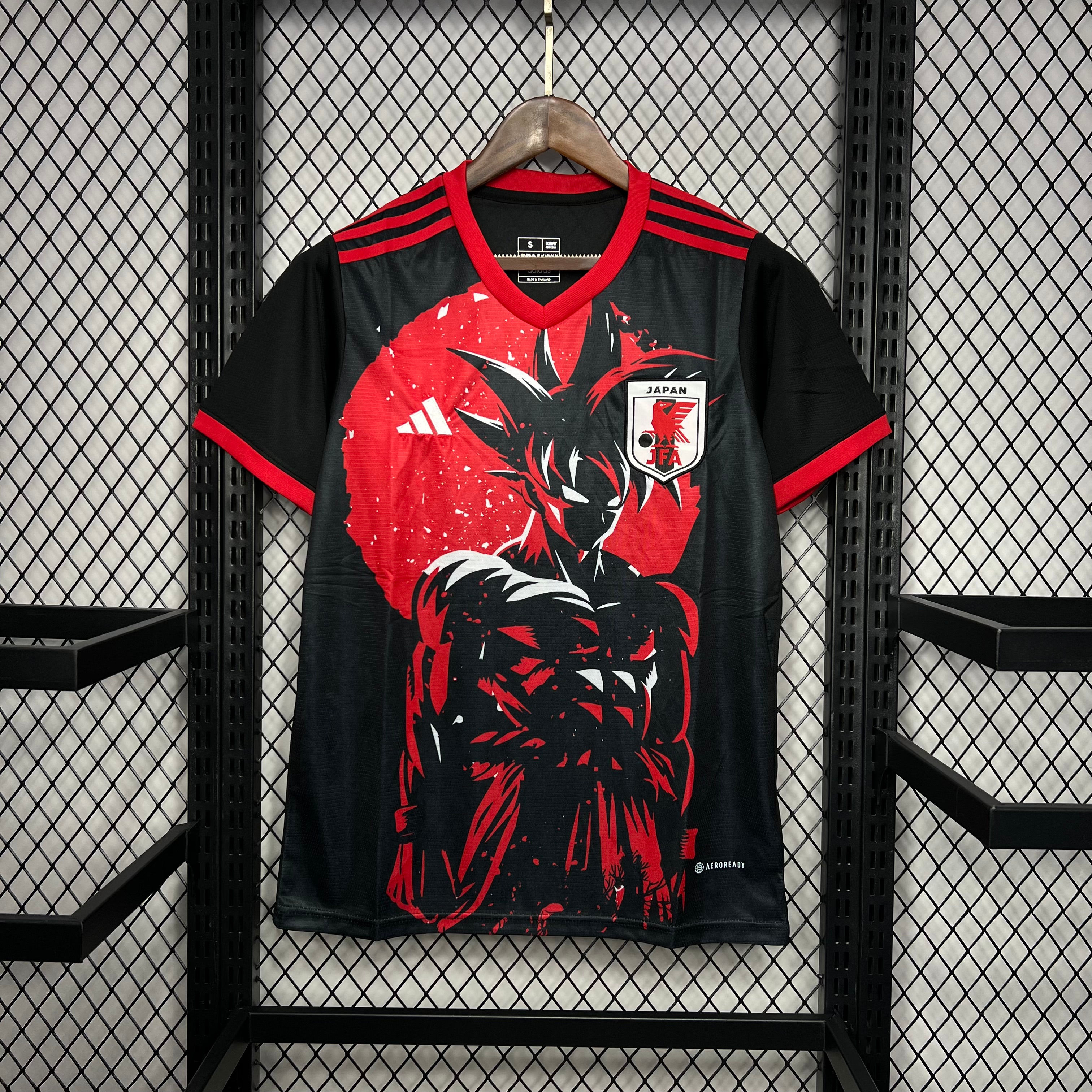 Camisa Modelo Torcedor Masculino Japão Edição Limitada Goku Vermelho 2024/25