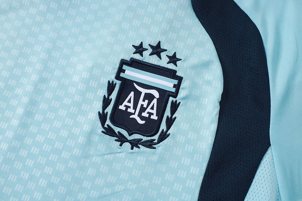Miniatura: Conjunto Treino Adidas Argentina Azul Claro 2026/27