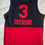 Miniatura: Camisa Basquete Modelo Bordado Philadelphia 76ers Allen Iverson 3