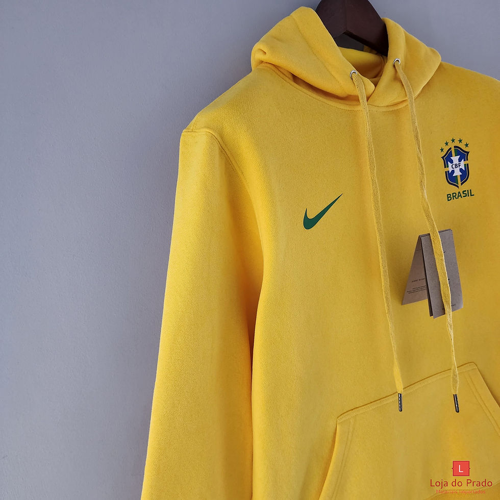 Miniatura: Jaqueta Algodão Brasil Amarelo