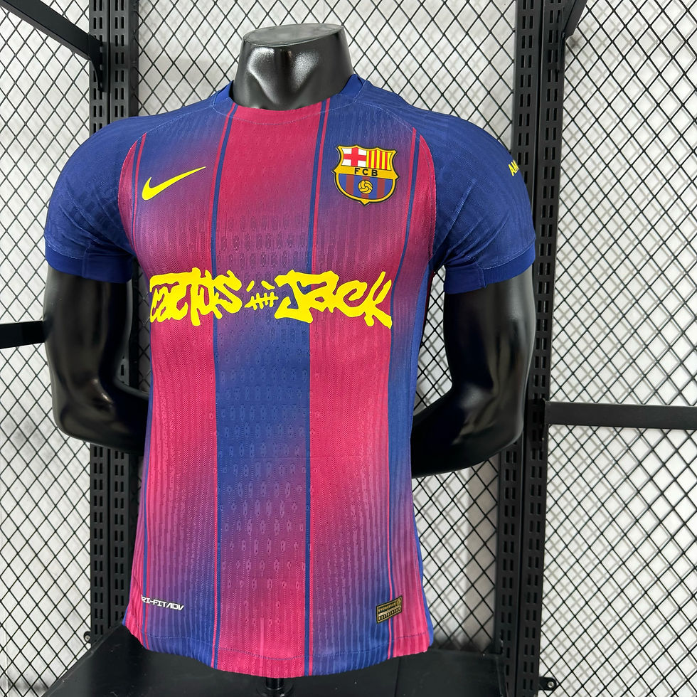 Miniatura: Camisa Modelo Jogador Barcelona Home 2025/26